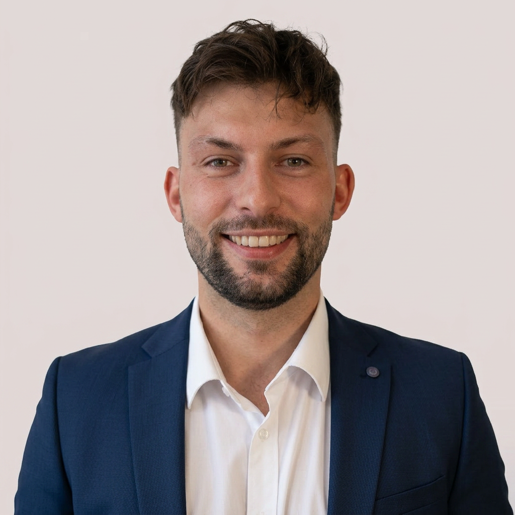 Porträt Nils van der Linde, Co-Founder dajul.